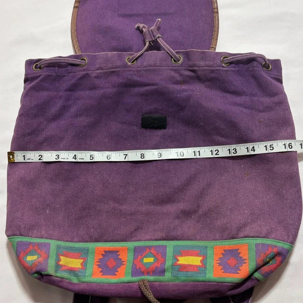 Vintage Arizona Jean Co. Sun faded cinch backpack - Picture 8 of 10